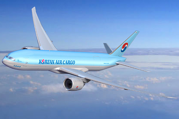 Korean Air Cargo Boeing 777-Frachter - Grafik: Boeing