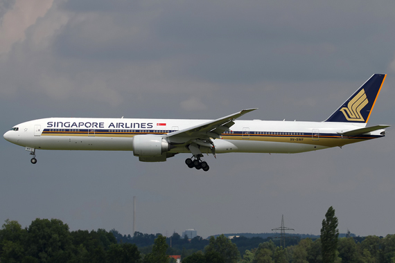 Singapore Airlines Boeing 777-300ER - Foto: RR / Austrian Wings