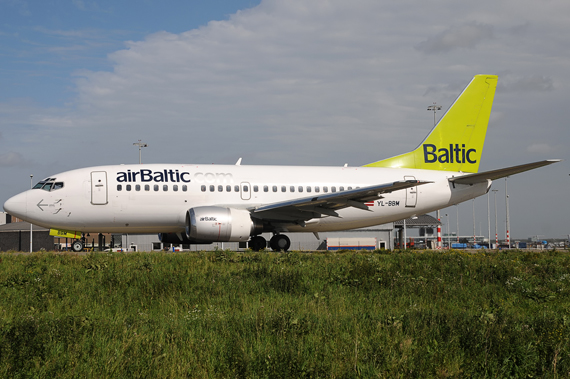 Air Baltic Boeing 737 - Foto: Chris Jilli