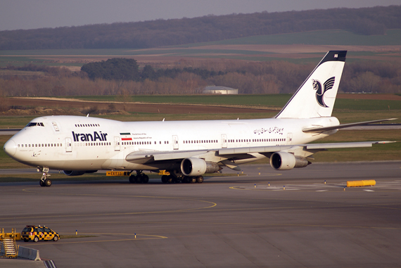 Iran Air Boeing 747-200 in Wien - Foto: Austrian Wings Media Crew