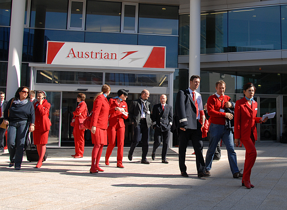 Das AUA-Personal zeigt sich kompromissbereit - Foto: Austrian Wings Media Crew