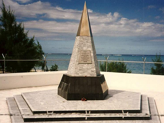 Denkmal für die Opfer auf Mauritius - Foto: Courtesy FB-Group "What happened to the 'Helderberg'"
