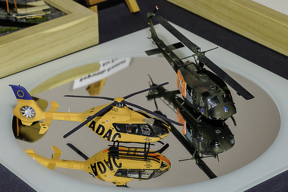 EC135 der ADAC Flugrettung sowie Bell UH-1D Huey in der SAR-Ausführung - Foto: Markus Dobrozemsky