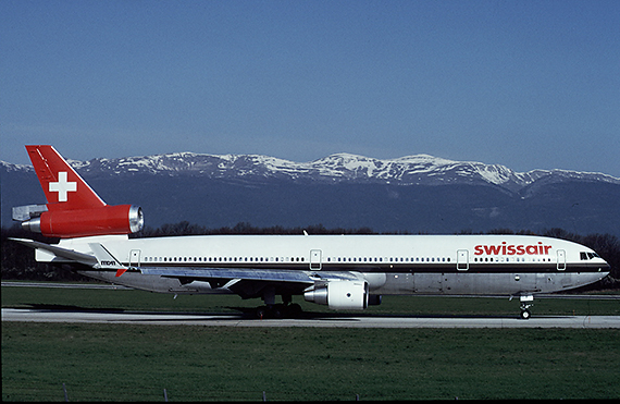 MD-11 HB-IWF der Swissair - Foto: Werner Fischdick