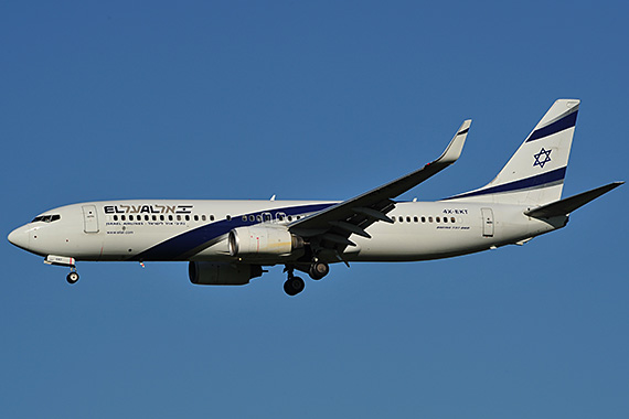 Boeing 737-800 von El Al - Foto: PA / Austrian Wings Media Crew