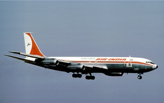 Air India Boeing 707-300 1976 BSL Eduard Marmet