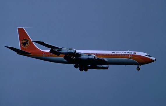 Taag Angola Airlines Boeing 707-300 ZRH 1978 Marmet
