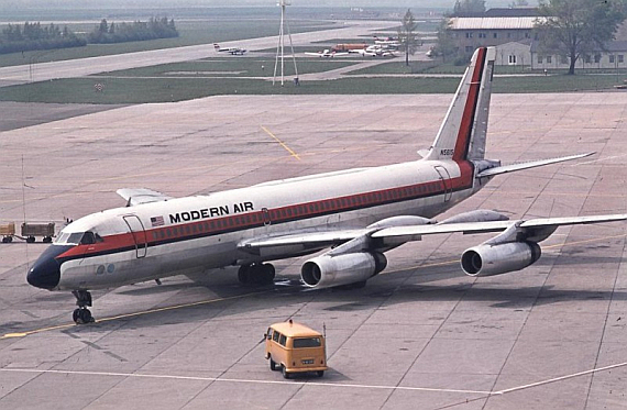In den 1970er Jahren waren Fluglinien in Wien u Gast, die heute nicht mehr existieren - Foto: Archiv Flughafen Schwechat