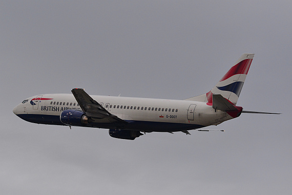 British Airways Boeing 737-400 G-DOCT Foto PA Austrian Wings Media Crew