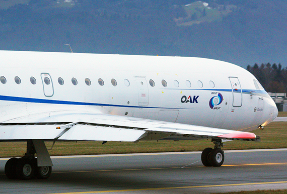 Yak 42 von Rusjet in Salzburg - Foto: CZ Austrian Wings Media Crew