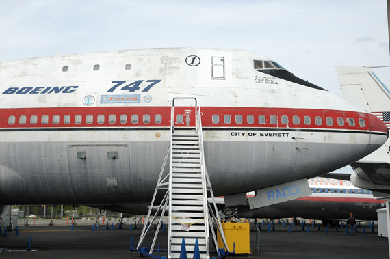 Erste gebaute Boeing 747 Boeing 747-100 City of Everett - Museum of Flight Seattle - Foto: Austrian Wings Media Crew