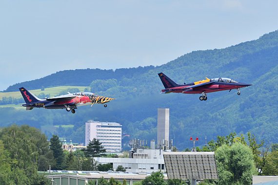 Flying Bulls Alpha Jet Formation Foto PA Austrian Wings Media Crew