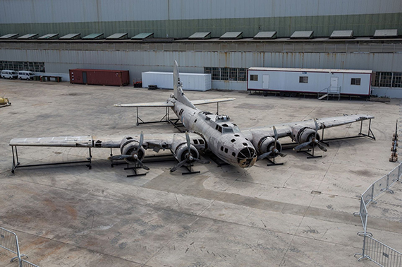 Die B-17E "Swamp Ghost" - sie werden wir im Teil 2 dieses Artikel noch näher kennenlernen