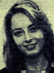 Rita-Maria Selbach, 22 Jahre alt; die hübsche junge Frau flog erst seit August 1973 als Flugbegleiterin - Foto: Archiv Rita-Maria Selbach, 22 Jahre alt; die hübsche junge Frau flog erst seit August 1973 als Flugbegleiterin - Foto: Archiv
