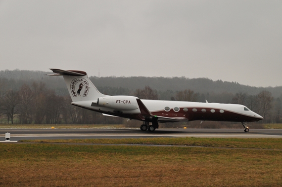 Private Gulfstream G550, VT-CPA der Poonawalla Aviation