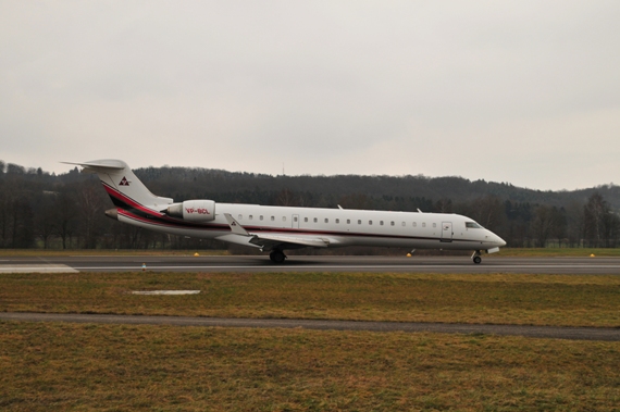Private Bombardier CRJ-702, VP-BCL