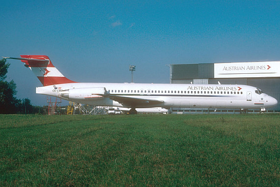 AUA Austrian Airlines MD-87 OE-LMO Foto AUA