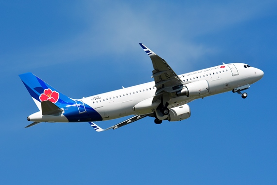 32. Copyright by Paul Bannwarth Qingdao Airlines Airbus A320