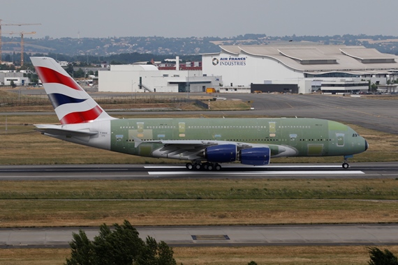 41. Copyright by Benjamin Schudel Airbus A380 für British Airways