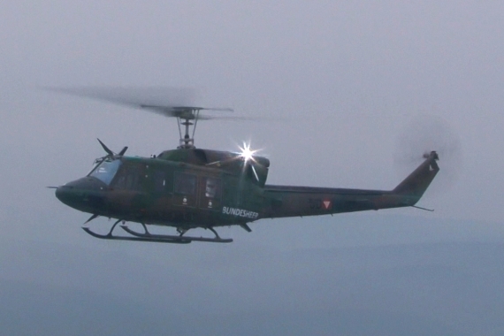 Bundesheer Agusta Bell 212 Air-to-Air - Foto: V-I-P.tv