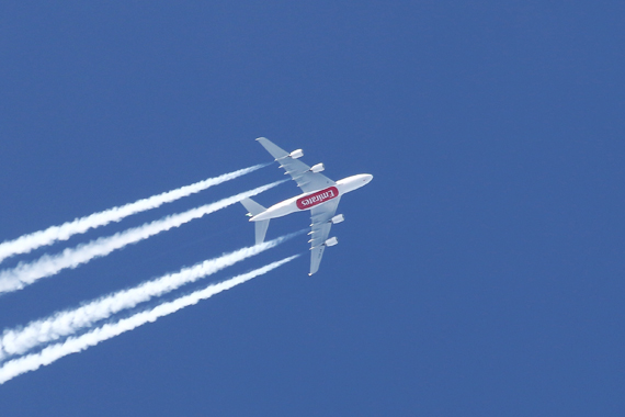Überflieger: Emirates A380