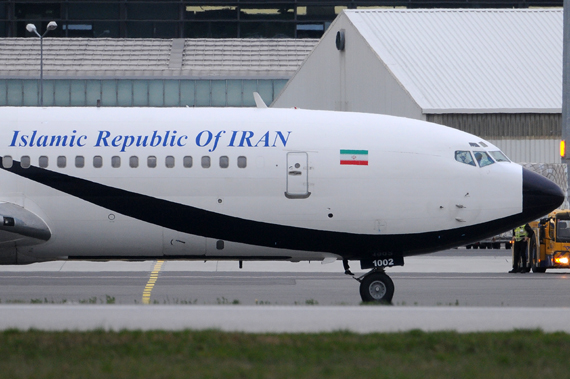 Iran Boeing 707 einstieg über Avionics Compartment 2