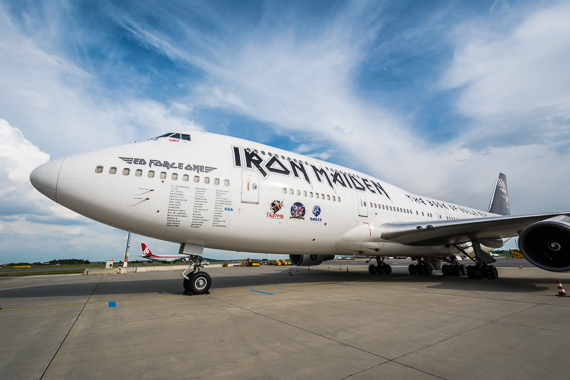 Iran Maiden Boeing 747-400 Ed Force One Wien 04062016 Foto Tobias Bosina