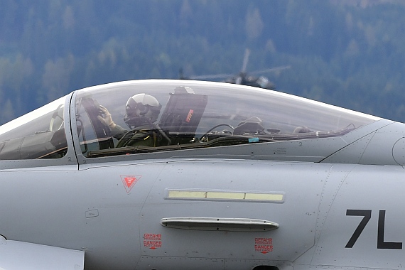 DSC_0490 Bundesheer Eurofighter-Pilot im Cockpit Airpower 2016 Foto Huber Austrian Wings Media Crew