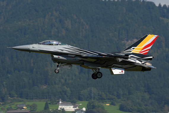 Belgian Air Force Lockheed Martin F16 Fighting Falcon - Foto Austrian Wings Media Crew