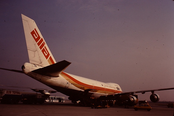 Auch die jordanische Alia war Stammgast mit ihren 747 - Fotos: Wolfgang Pilss