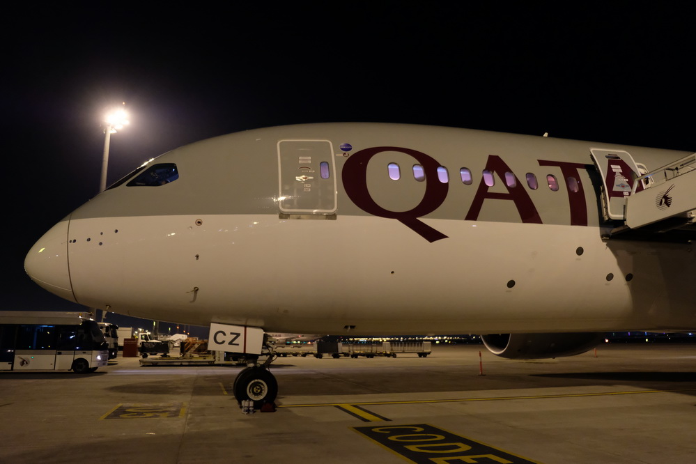 Boeing 787-8 in Doha
