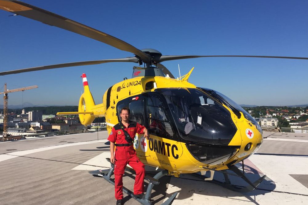 Christophorus 2: 1.000. Einsatz für Andreas Wohak | Austrian Wings