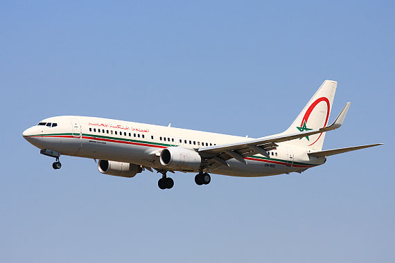 Boeing 737-800 der Royal Air Maroc - Foto: Wikimedia Commons (User "Wo st 01")