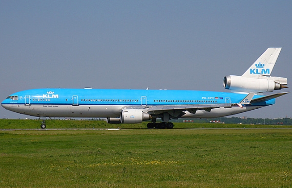 Als einer der letzten Betreiber der MD-11 in der Passagierversion setzt KLM diese Flugzeuge auf den Karibikstrecken ein - Foto: Konstantion von Wedelstädt