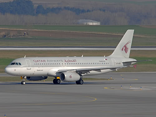 A320 von Qatar in Wien - Foto: P. Radosta / Austrian Wings