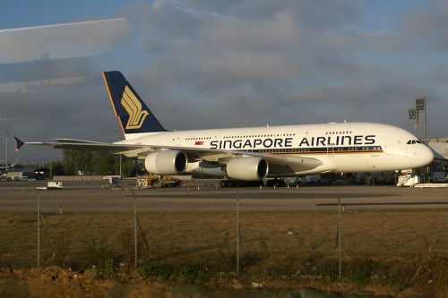 Airbus A380 von Singapore Airlines - Foto: D. Kühberger / Austrian Wings