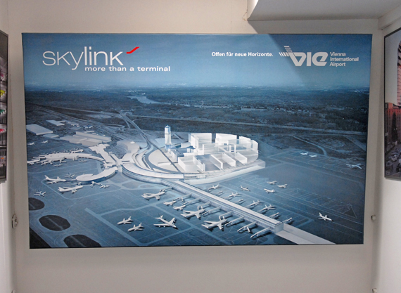 "Skylink - more than a Terminal" - eine Prophezeiung? - Foto: Austrian Wings Media Crew
