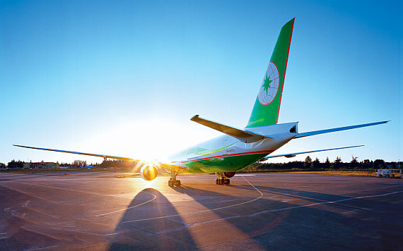 Eva Air fliegt mit Boeing 777-300ER von Wien über Bangkok nach Taipeh Eva Air fliegt mit Boeing 777-300ER von Wien über Bangkok nach Taipeh