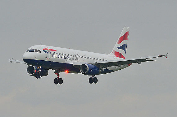 British Airways Airbus A320 Beacon G-EUYW Foto PA Austrian Wings Media Crew