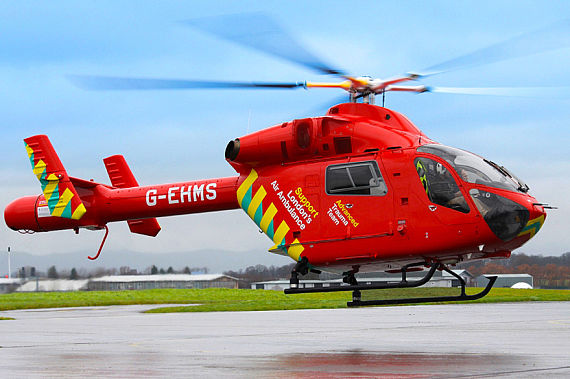 Neues Design des Londoner Rettungshubschraubers - Foto: London's Air Ambulance