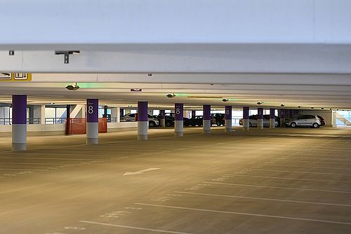 Parkhaus P2 - Flughafen Dortmund www.austrianwings.info