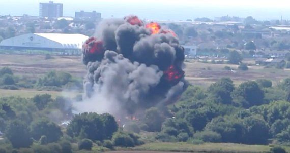 Crash Shoreham Air Show 22082015 Foto Screenshot YouTube