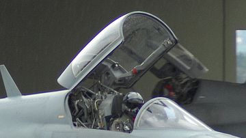 Militärpilot Kampfjet Kampfpilot Symbolbild Sujetbild Fighterpilot Fighter Pilot Foto Huber Austrian Wings Media Crew