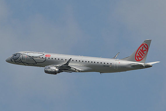 NIKI Embraer E190 OE-IXG Foto Huber Austrian Wings Media Crew