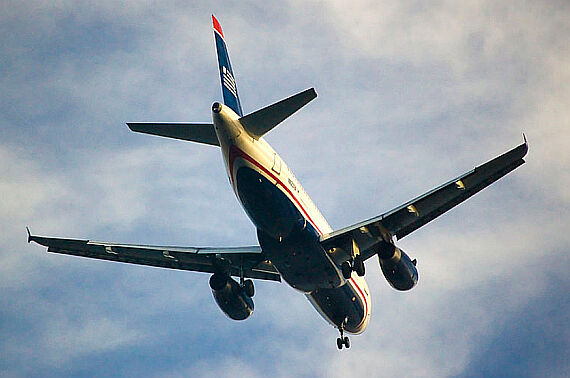 Airbus A319 von US Airways im Landeanflug (Symbolbild) - Foto: Wiki Commons