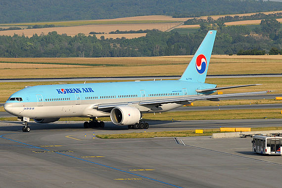 Korean Air Boeing 777-200ER - Foto: Austrian Wings Media Crew