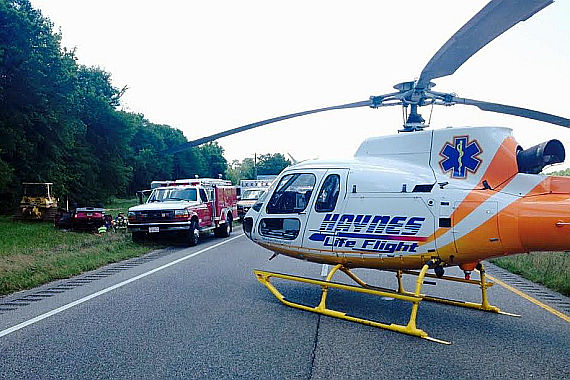 Haynes Life Flight AS 350 B2 - Foto: Haynes Life Flight via Facebook