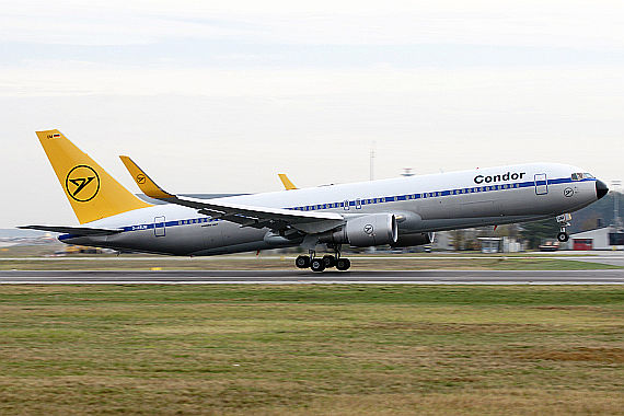 Condor Boeing 767-300 Retrobemalung - Foto: Condor