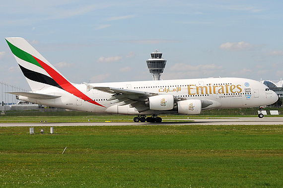Emirates Airbus A380-800 - Foto Austrian Wings Media Crew