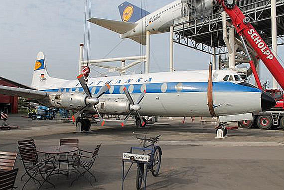 Lufthansa Vickers Viscount Foto Technikmuseum Speyer